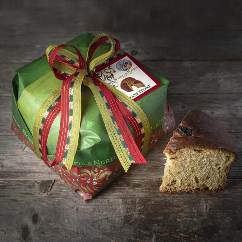 Panettone Artigianale con Uvetta e Canditi